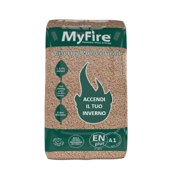 Bancale 75 sacchi da 15 kg Pellet di legno misto faggio e abete EN PLUS A1 Royal Top Fire